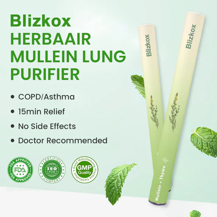 🔥 Blizkox™ Mullein Aroma Diffuser – Relief for Cough, Congestion & Breathing Comfort💝