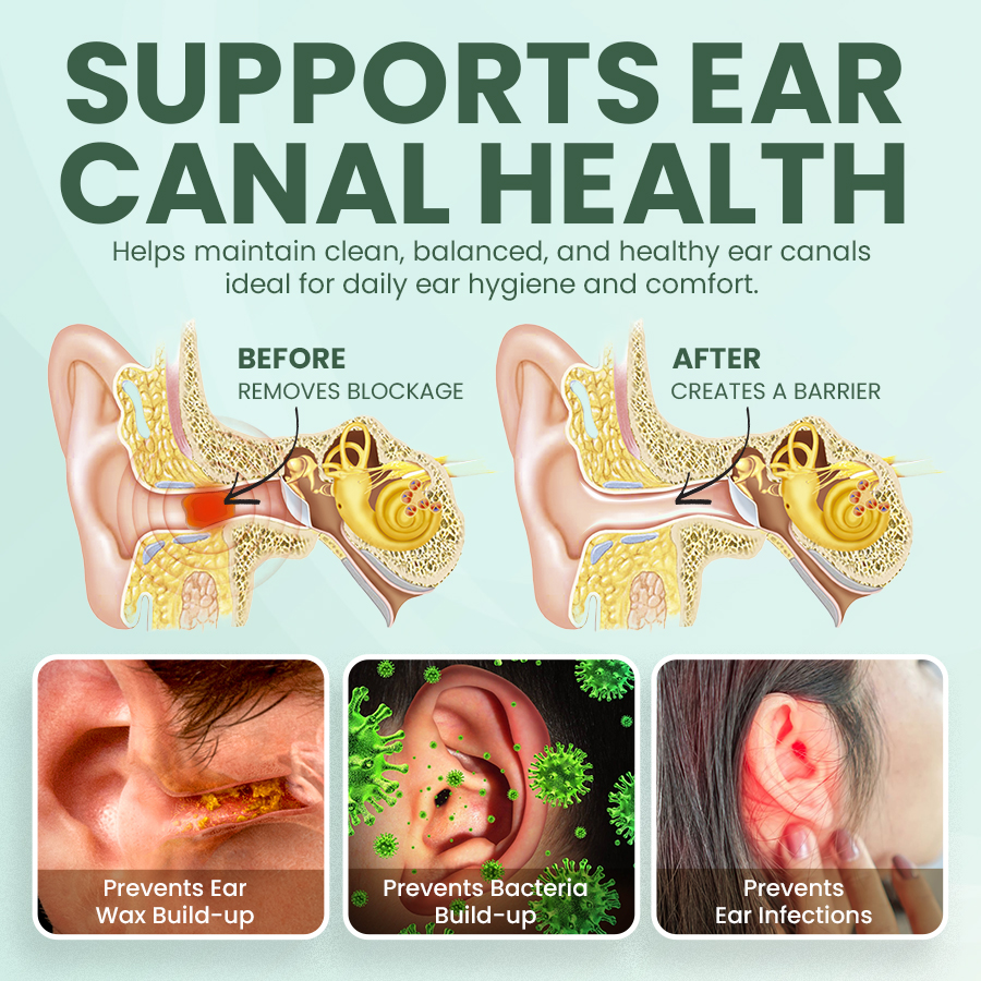 🔥Limited-Time Offer👂🏼 Juxek ™ Ear Care Drops – Plant-Based Formula | FDA-Registered