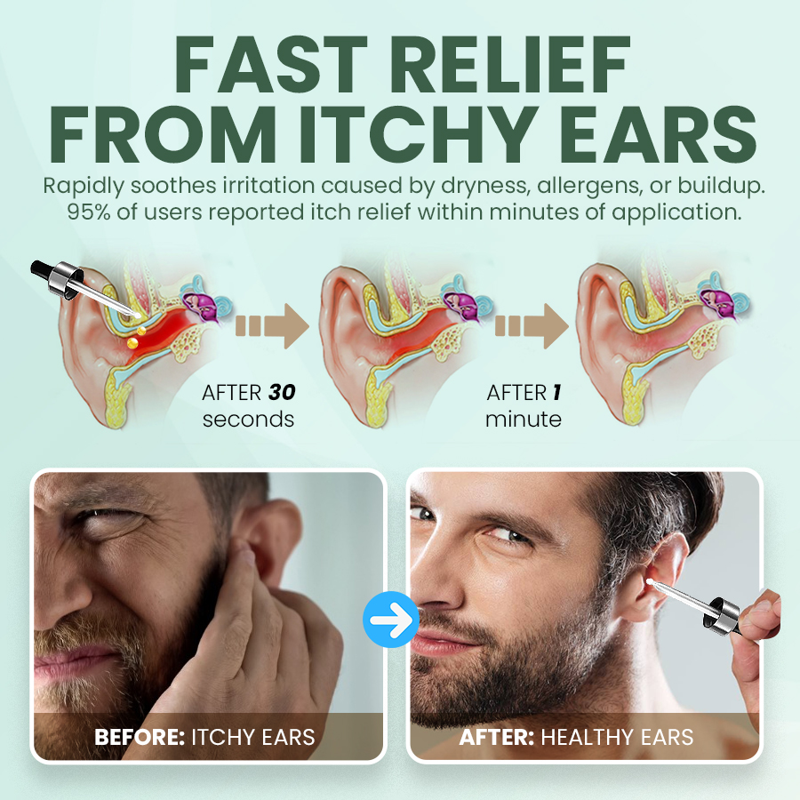 🔥Limited-Time Offer👂🏼 Juxek ™ Ear Care Drops – Plant-Based Formula | FDA-Registered