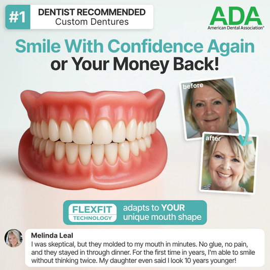 Medazy Custom-Fit Full Functional Dentures